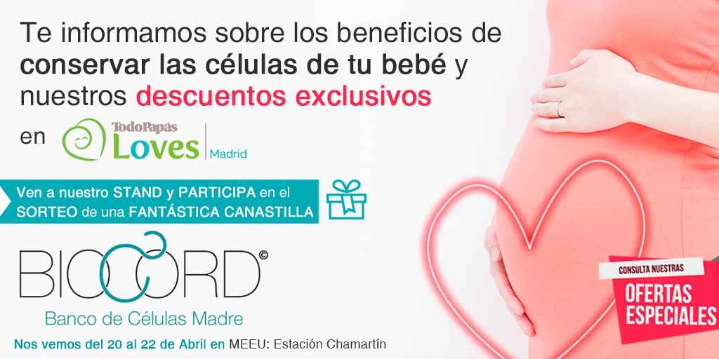 BioCord en Todo Papás Loves Madrid – 20, 21 y 22 de Abril